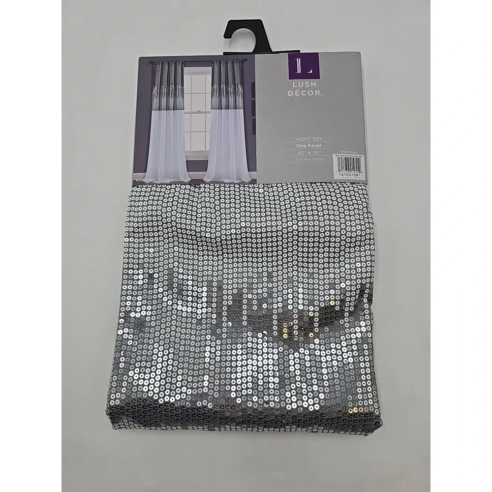 Lush Décor Night Sky One Panel Curtain 42